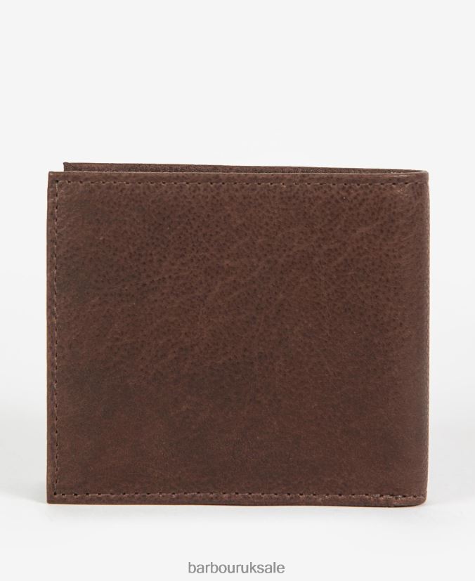 Padbury Billfold Wallet Barbour Men R08LB62379 Accessories Dark Brown