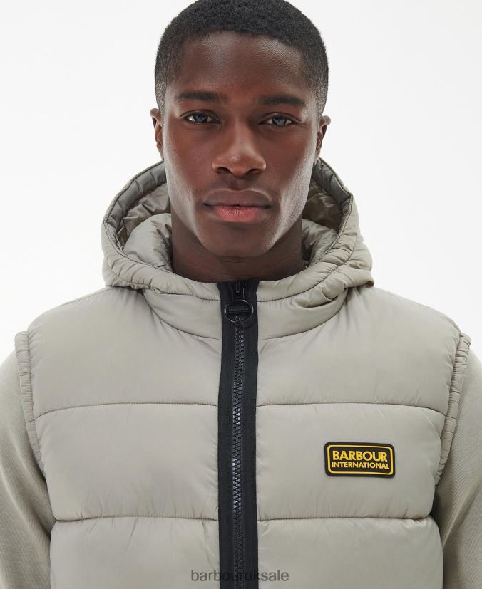 Bobber Gilet Barbour Men R08LB6278 Clothing Ink