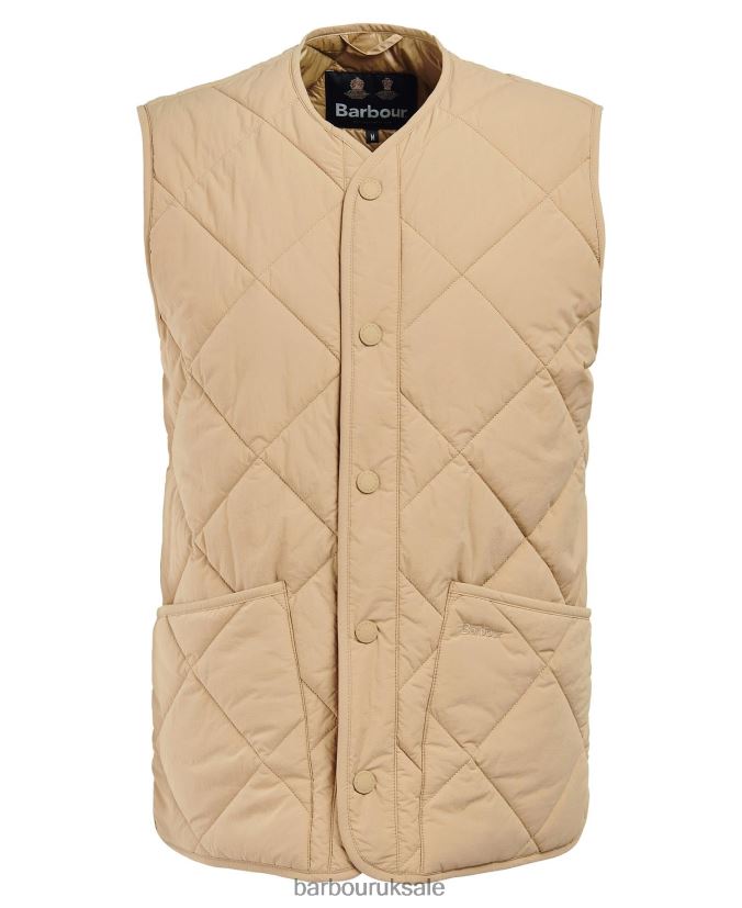 Brent Liddesdale Gilet Barbour Men R08LB6249 Clothing Cornstalk