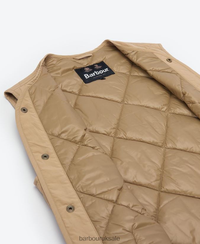 Brent Liddesdale Gilet Barbour Men R08LB6249 Clothing Cornstalk