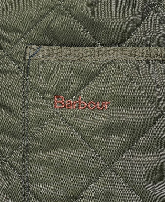 Quilted Waistcoat/Zip-In Liner Barbour Men R08LB62318 Clothing Olive/Ancient