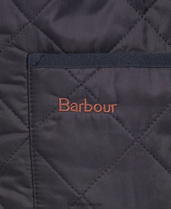 Quilted Waistcoat/Zip-In Liner Barbour Men R08LB62323 Clothing Black/Modern