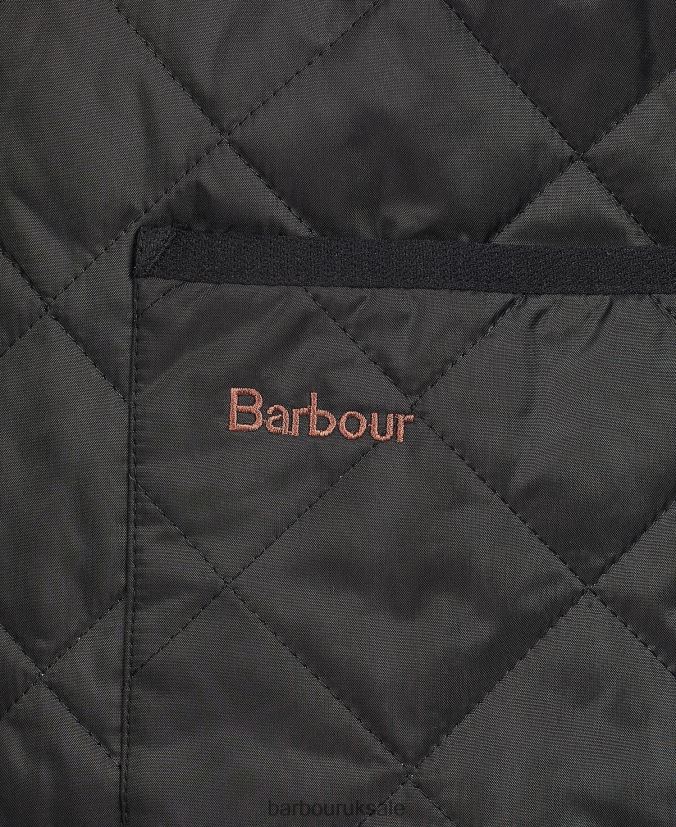 Quilted Waistcoat/Zip-In Liner Barbour Men R08LB62330 Clothing Black/Modern