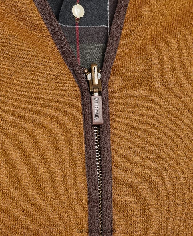 Warm Pile Waistcoat/Zip-In Liner Barbour Men R08LB62322 Clothing Brown