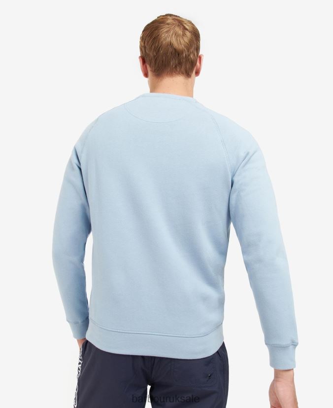 Essential Crew Neck Sweatshirt Barbour Men R08LB61057 Clothing International Navy