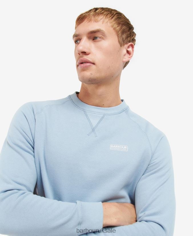 Essential Crew Neck Sweatshirt Barbour Men R08LB61057 Clothing International Navy