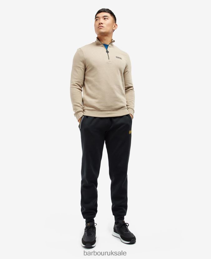 Essential Half Zip Sweatshirt Barbour Men R08LB61069 Clothing Forest