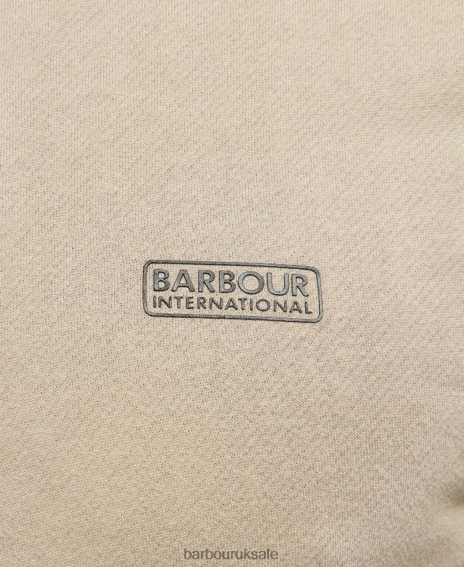 Essential Half Zip Sweatshirt Barbour Men R08LB61069 Clothing Forest
