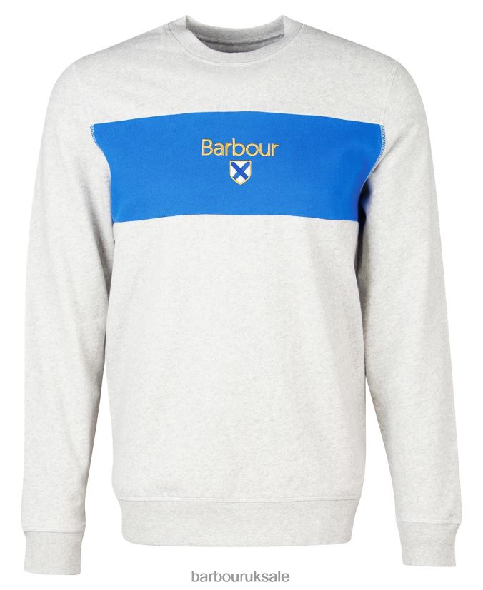 Honor Panel Crew Sweatshirt Barbour Men R08LB61049 Clothing Neutral