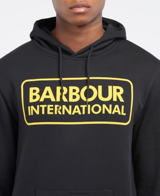 International Pop Over Hoodie Barbour Men R08LB61015 Clothing Pastel Spruce