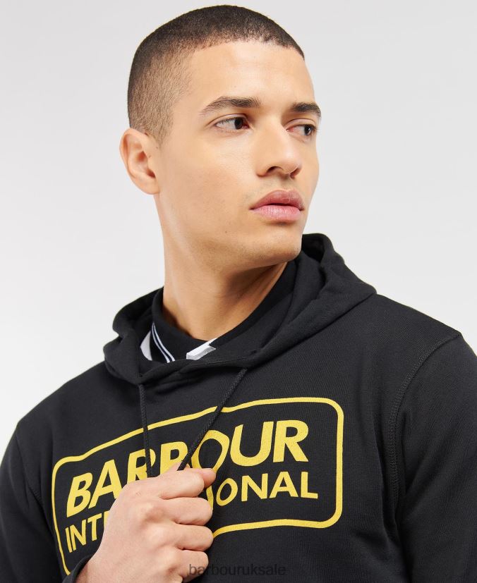 International Pop Over Hoodie Barbour Men R08LB61015 Clothing Pastel Spruce