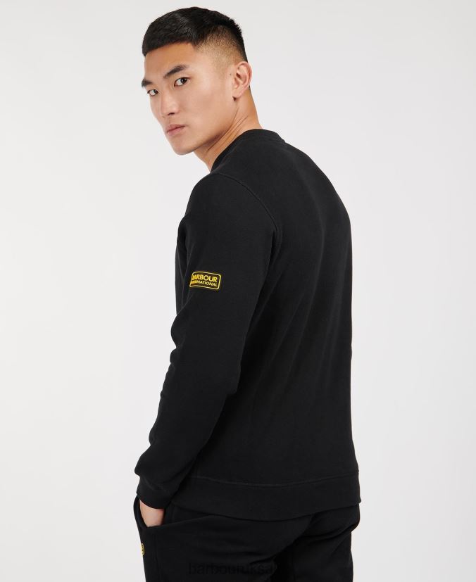 International Pullover Badge Barbour Men R08LB61008 Clothing Forest Green