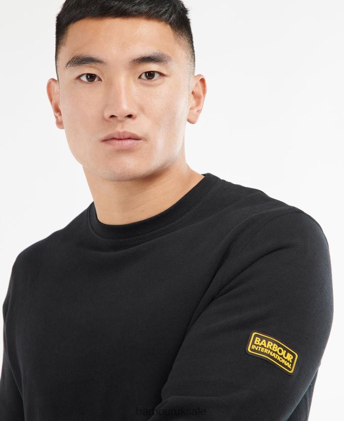 International Pullover Badge Barbour Men R08LB61008 Clothing Forest Green
