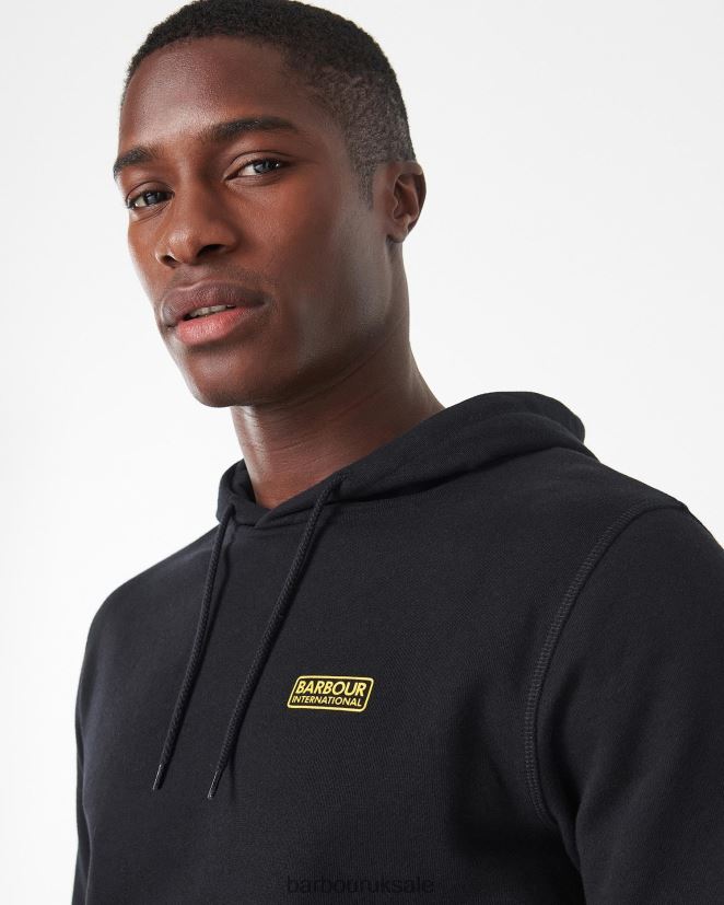 International Small Logo Hoodie Barbour Men R08LB6997 Clothing Pastel Spruce