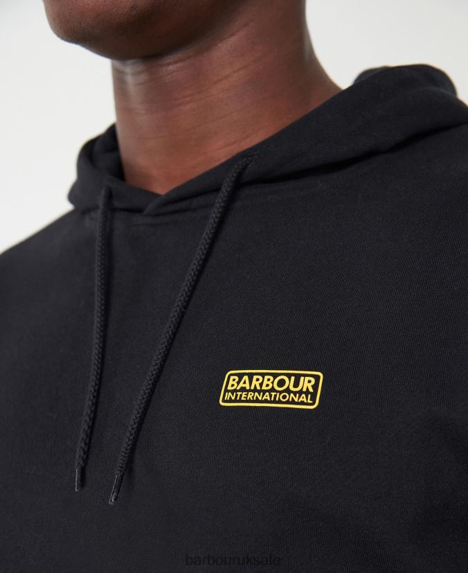 International Small Logo Hoodie Barbour Men R08LB6997 Clothing Pastel Spruce