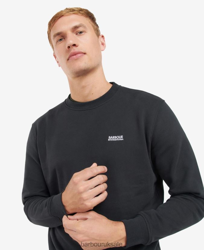 Roadster Crew Neck Sweater Barbour Men R08LB61066 Clothing Cavalry Sand