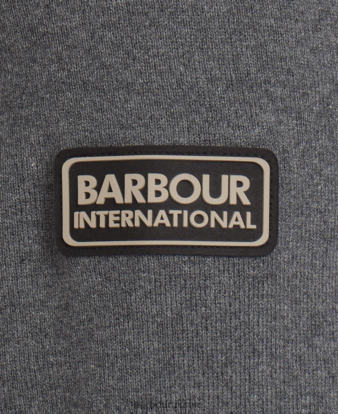 Baffle Zip Through Barbour Men R08LB61131 Clothing Storm Marl