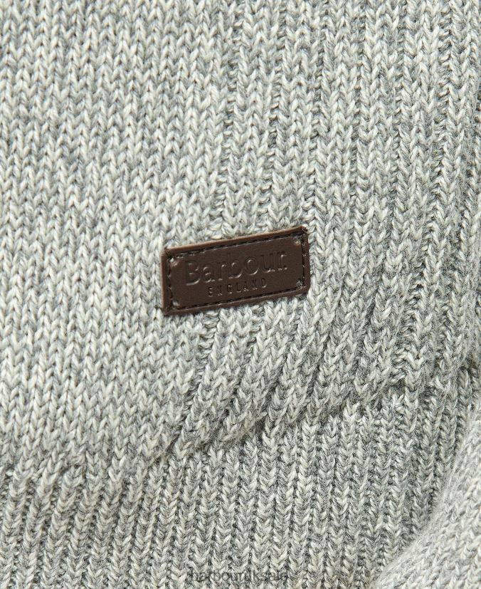 Cotton Nelson Half-Zip Sweatshirt Barbour Men R08LB61114 Clothing Duffle Bag Green