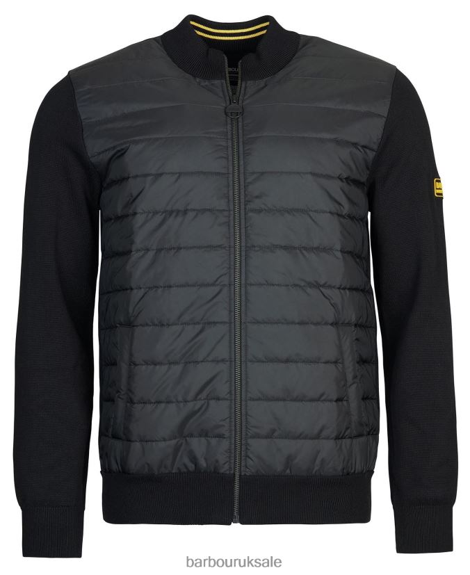 Legacy Baffle Zip Thru Barbour Men R08LB61130 Clothing Forest Green