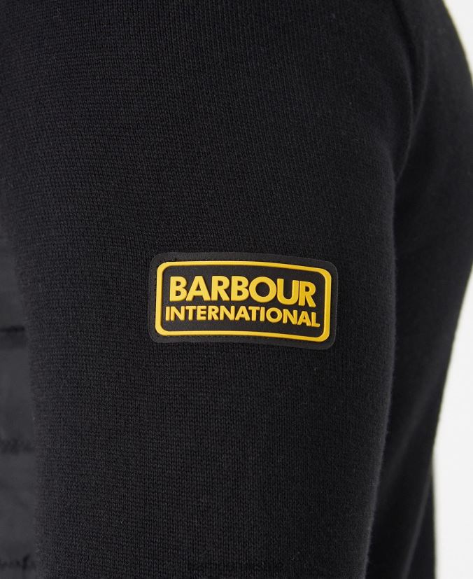 Legacy Baffle Zip Thru Barbour Men R08LB61130 Clothing Forest Green