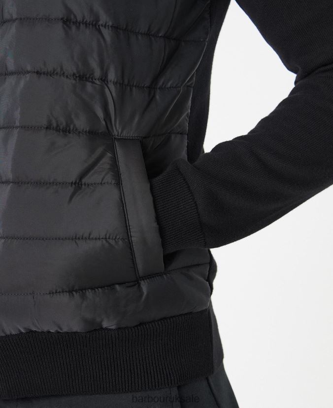 Legacy Baffle Zip Thru Barbour Men R08LB61130 Clothing Forest Green