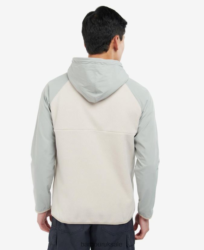 Newfield Half-Zip Fleece Hoodie Barbour Men R08LB61132 Clothing Paloma