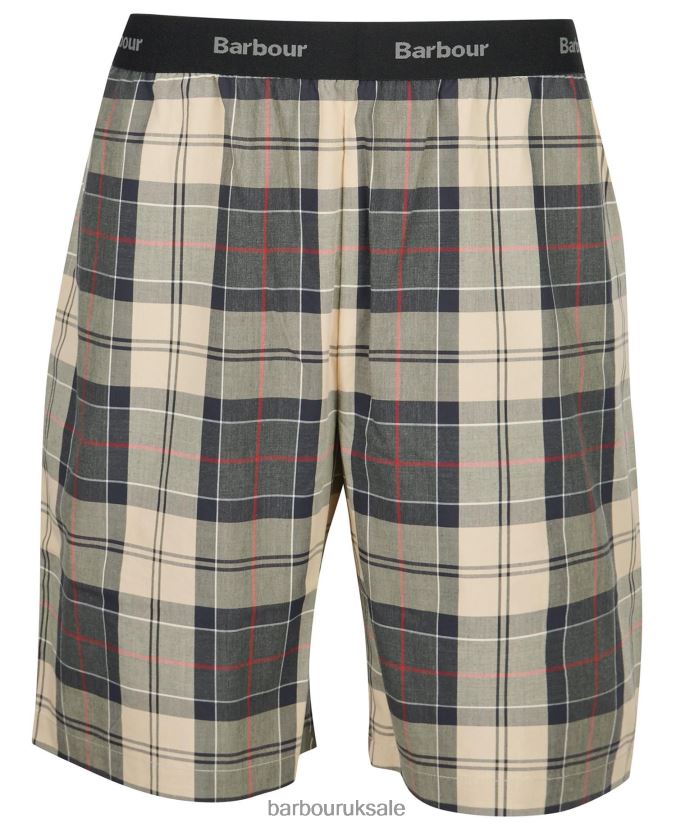 Bailes PJ Set Barbour Men R08LB61240 Clothing Summer Navy Tartan