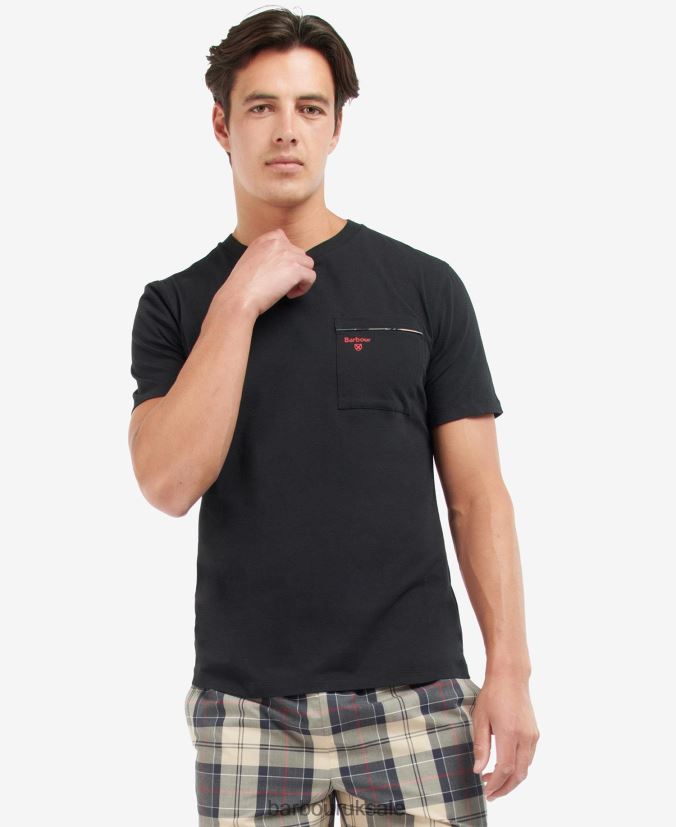 Bailes PJ Set Barbour Men R08LB61240 Clothing Summer Navy Tartan