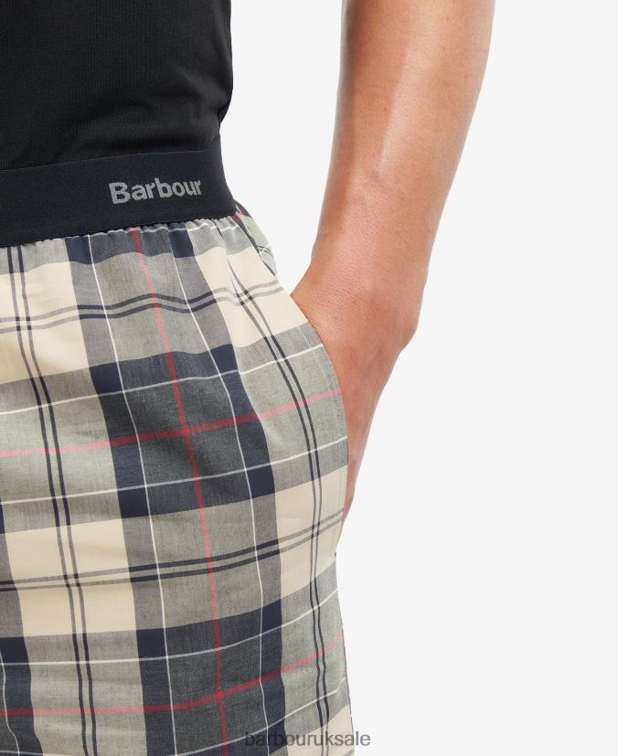 Bailes PJ Set Barbour Men R08LB61240 Clothing Summer Navy Tartan