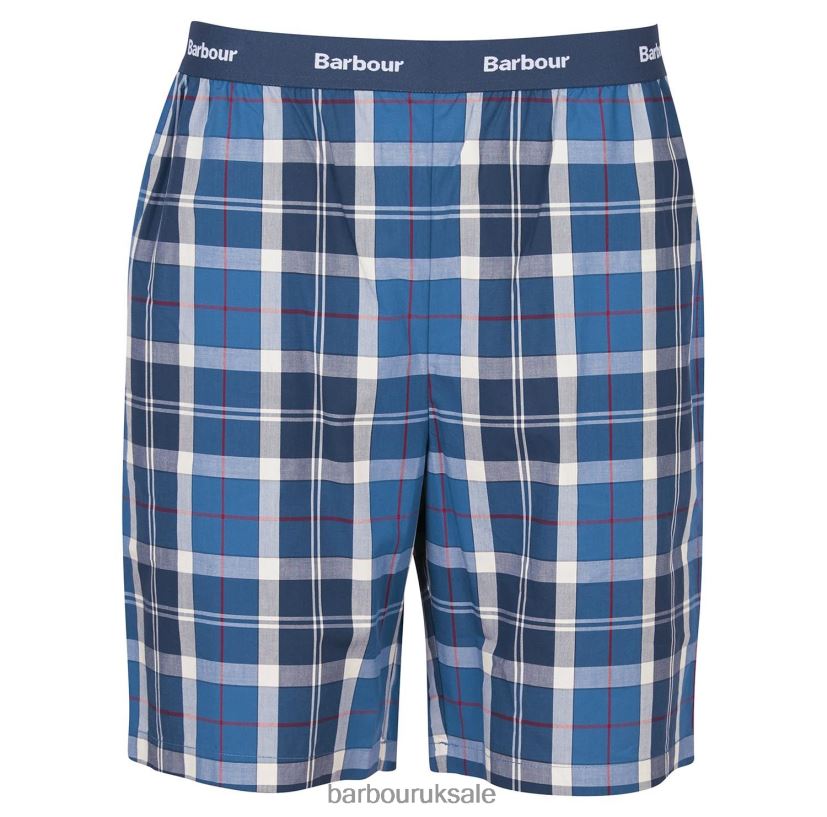Bailes PJ Set Barbour Men R08LB61243 Clothing Summer Navy Tartan