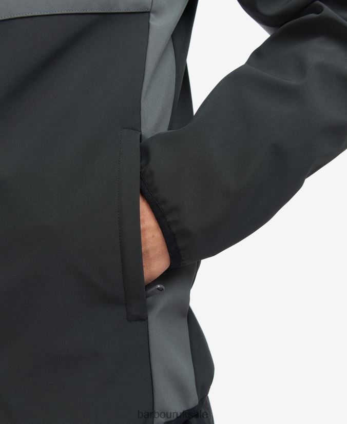 Mercian Shell & Fleece Jacket Barbour Men R08LB61134 Clothing Classic Black