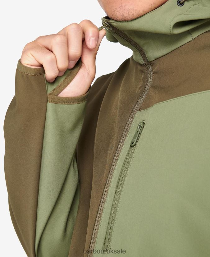 Mercian Shell & Fleece Jacket Barbour Men R08LB61135 Clothing Classic Black