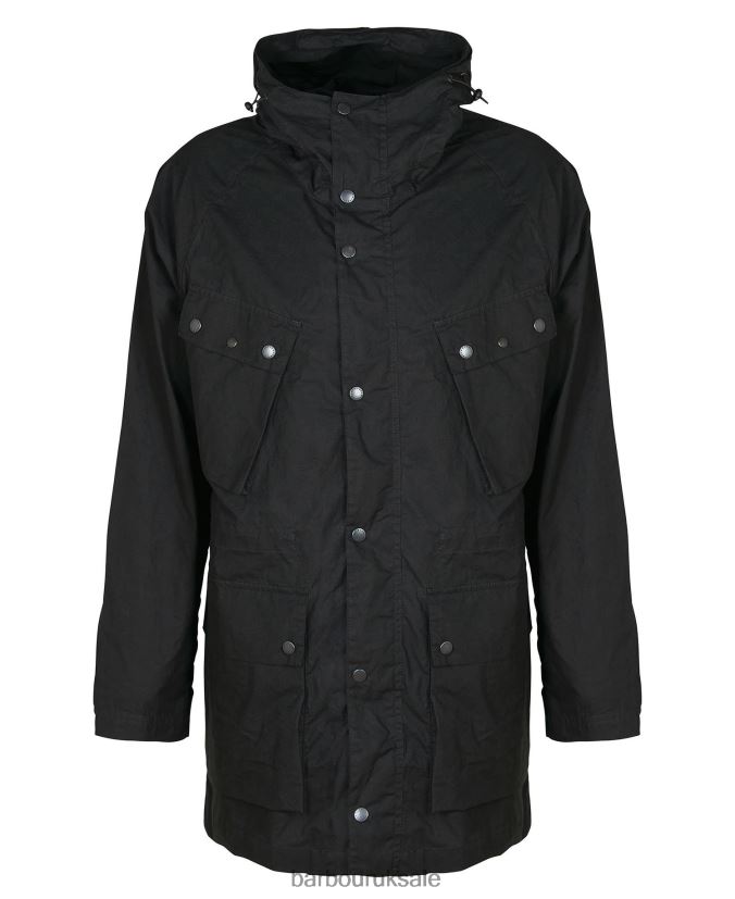 Deal Casual Parka Coat Barbour Men R08LB6176 Clothing Classic Black