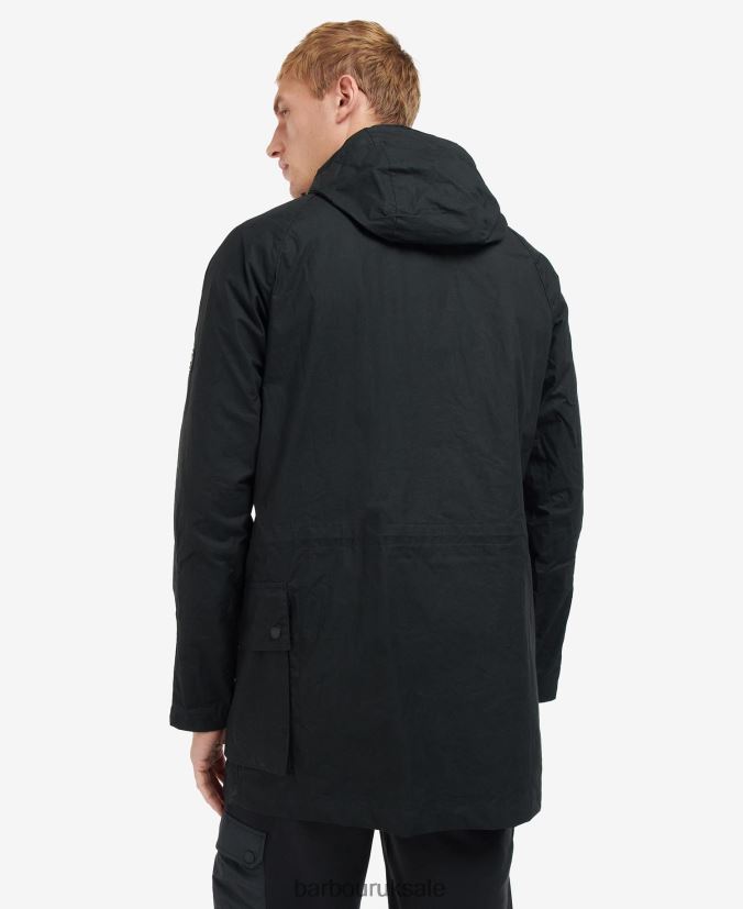 Deal Casual Parka Coat Barbour Men R08LB6176 Clothing Classic Black