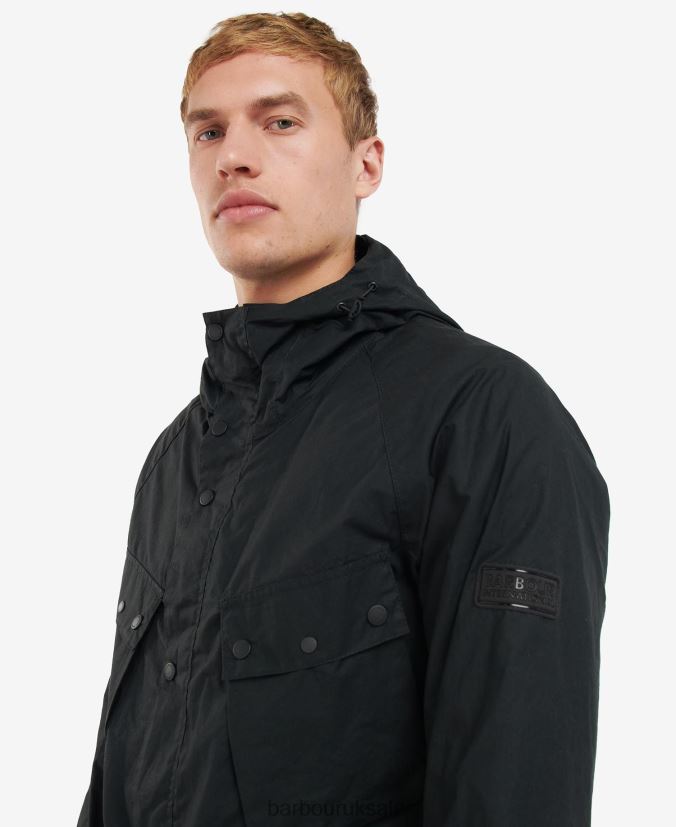 Deal Casual Parka Coat Barbour Men R08LB6176 Clothing Classic Black