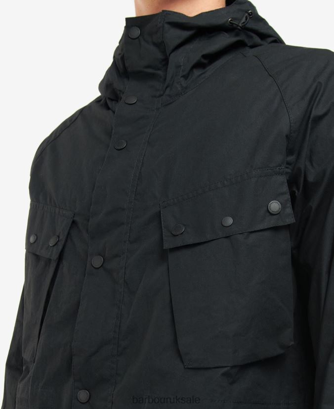 Deal Casual Parka Coat Barbour Men R08LB6176 Clothing Classic Black