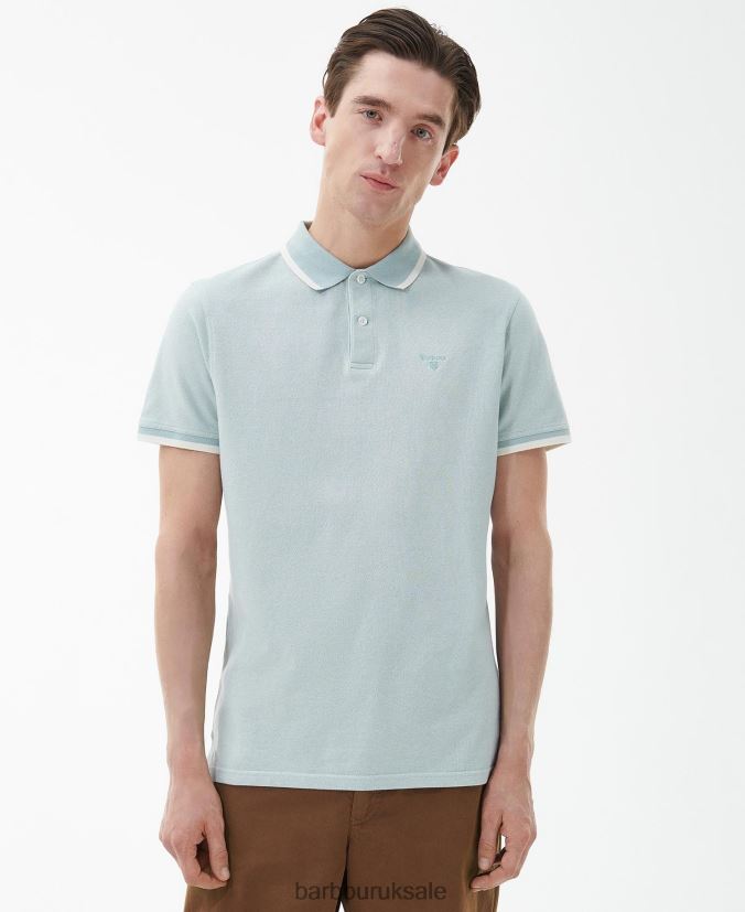 Barnard Polo Shirt Barbour Men R08LB6644 Clothing Cornstalk