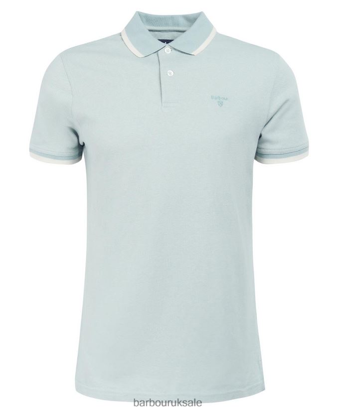 Barnard Polo Shirt Barbour Men R08LB6644 Clothing Cornstalk