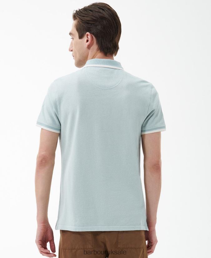 Barnard Polo Shirt Barbour Men R08LB6644 Clothing Cornstalk