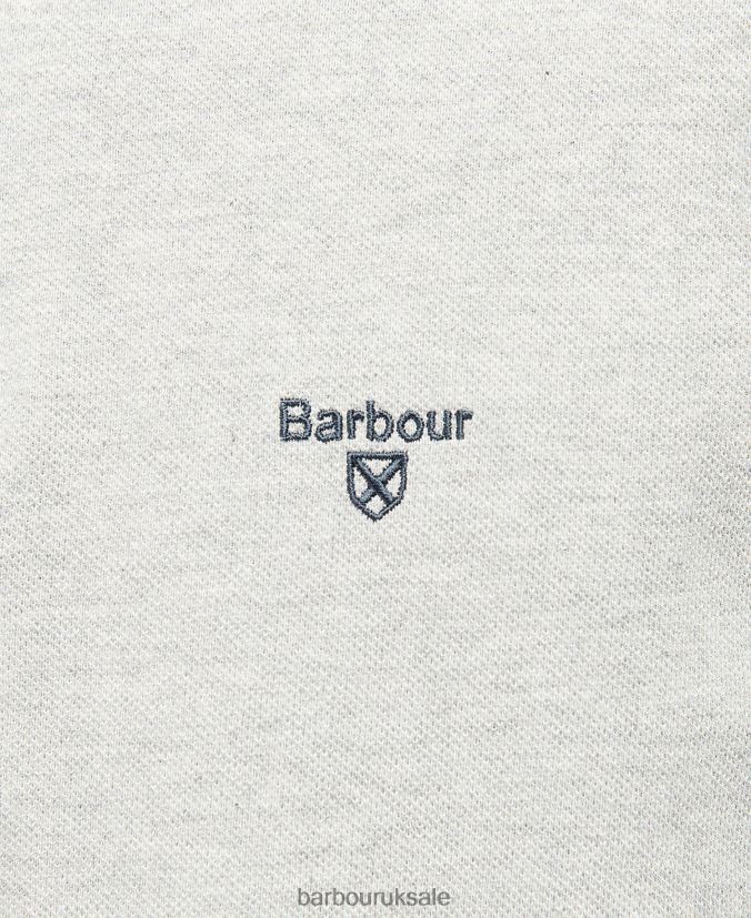Beaumont Zip Polo Shirt Barbour Men R08LB6727 Clothing Classic Navy