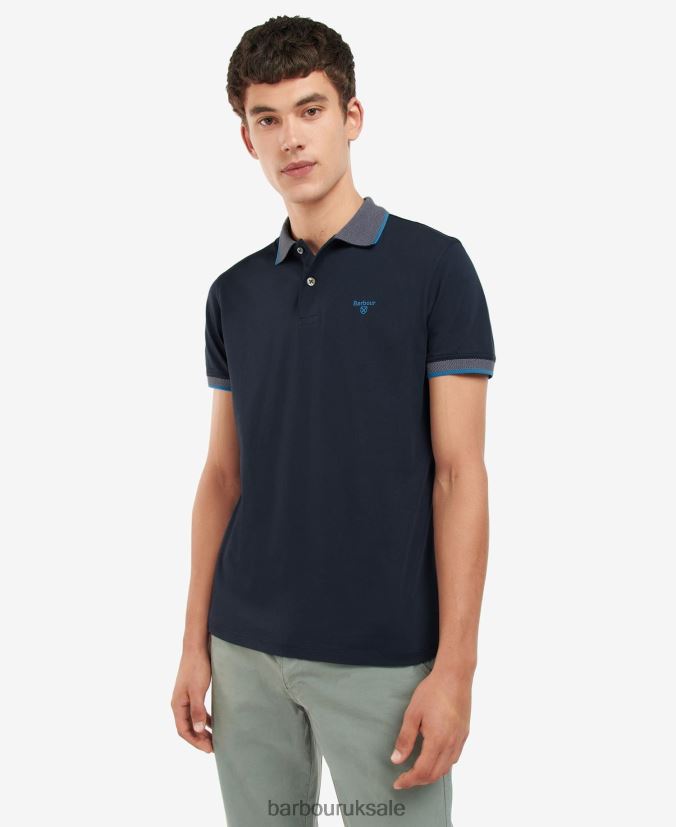 Cornsay Polo Shirt Barbour Men R08LB6570 Clothing Green Gables