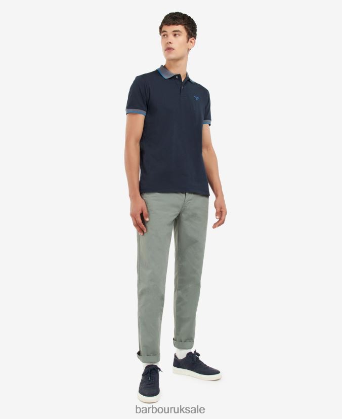 Cornsay Polo Shirt Barbour Men R08LB6570 Clothing Green Gables