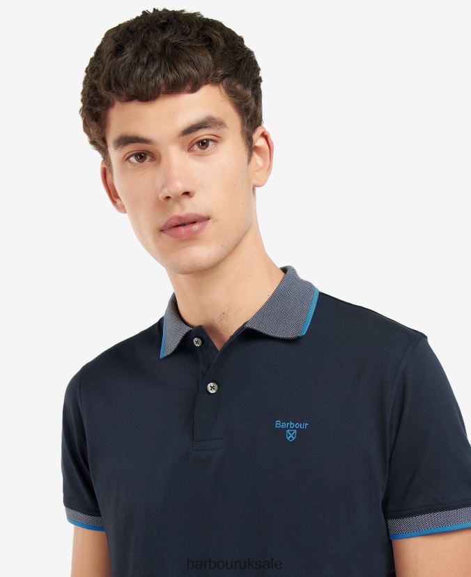 Cornsay Polo Shirt Barbour Men R08LB6570 Clothing Green Gables