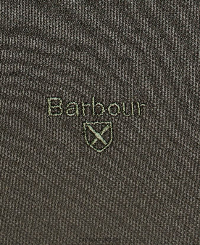Essential Langarmshirt Sports Barbour Men R08LB6552 Clothing Forest
