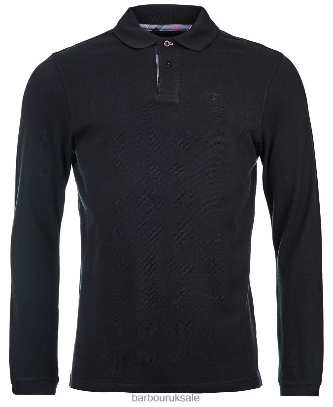 Essential Langarmshirt Sports Barbour Men R08LB6590 Clothing Forest