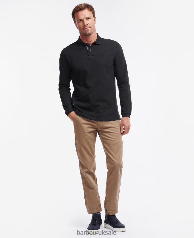 Essential Langarmshirt Sports Barbour Men R08LB6590 Clothing Forest