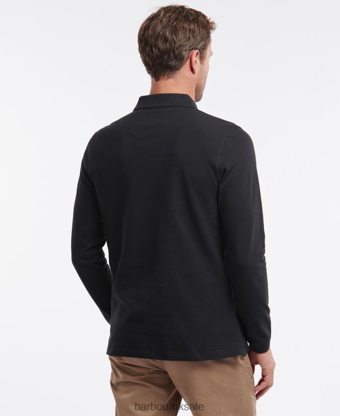 Essential Langarmshirt Sports Barbour Men R08LB6590 Clothing Forest