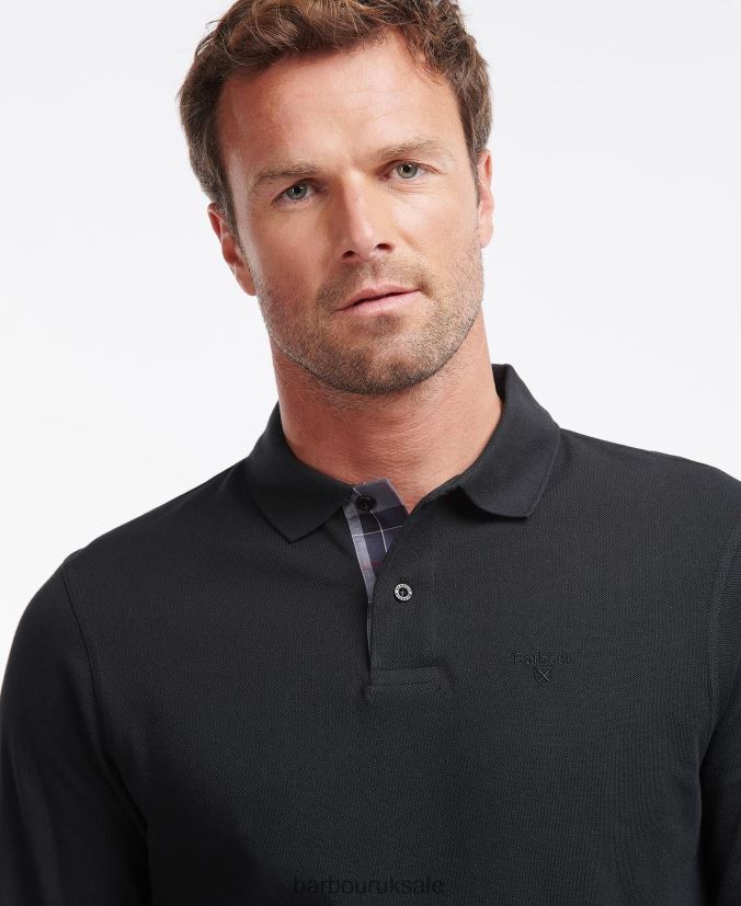 Essential Langarmshirt Sports Barbour Men R08LB6590 Clothing Forest