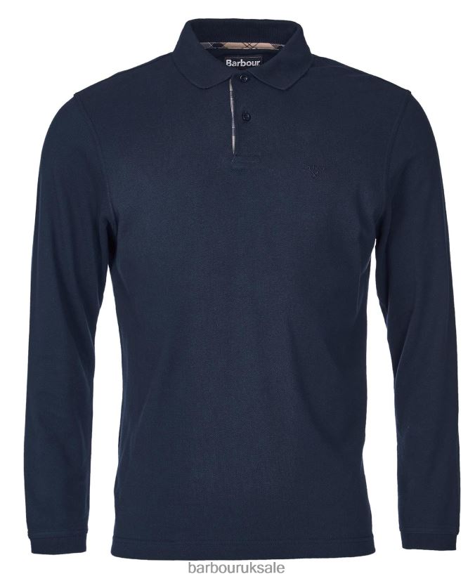 Essential Langarmshirt Sports Barbour Men R08LB6737 Clothing Forest