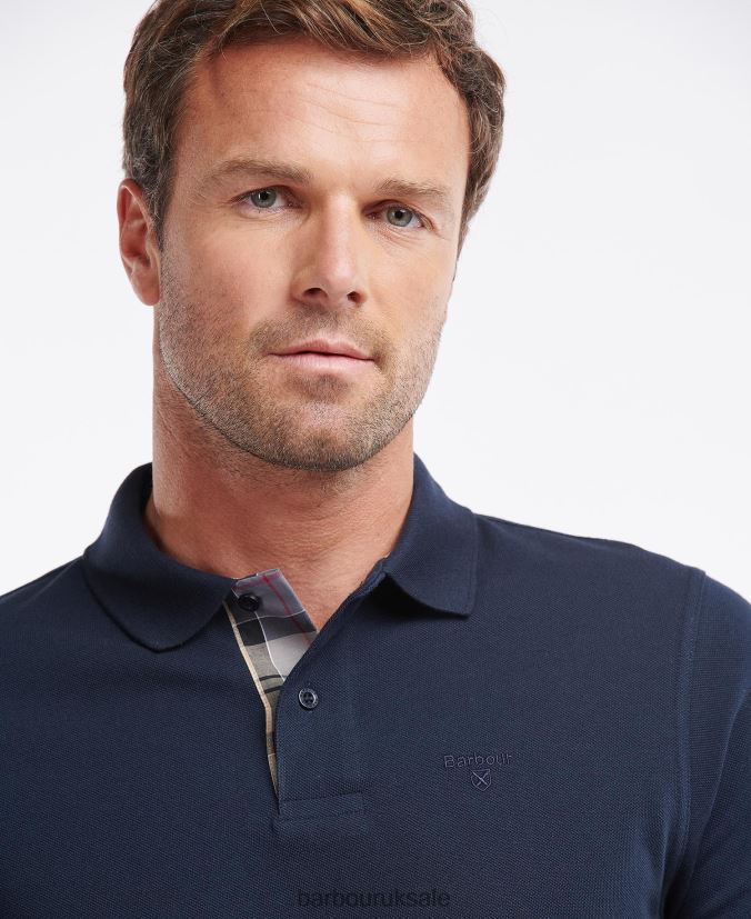 Essential Langarmshirt Sports Barbour Men R08LB6737 Clothing Forest